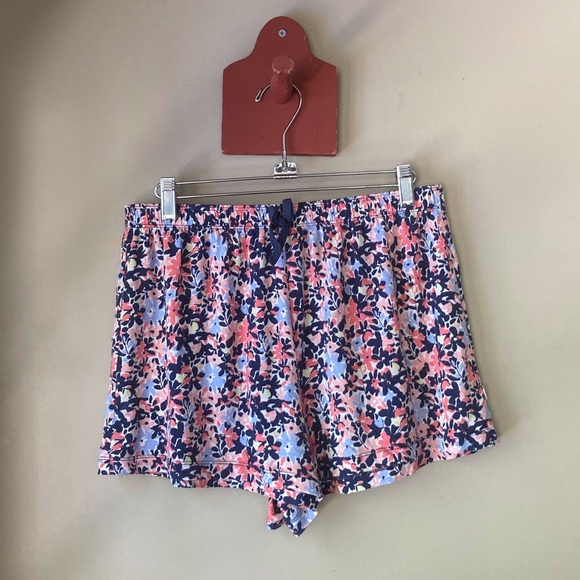Multicolored Floral Soft Pj Shorts - Picture 2 of 4